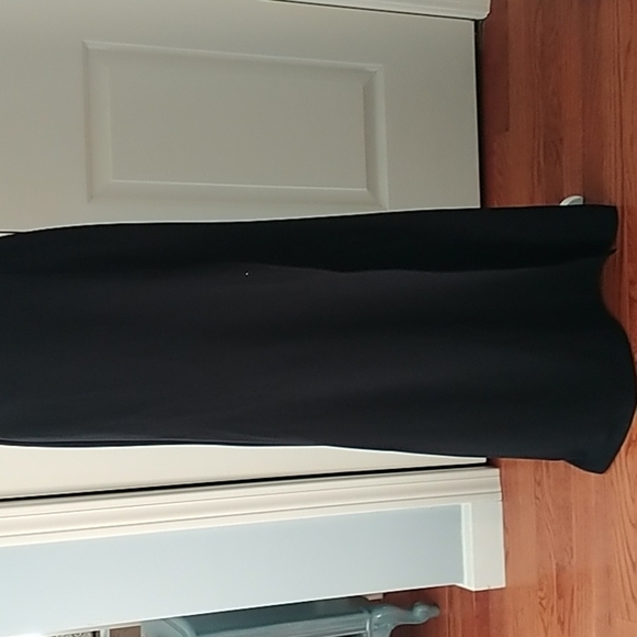 NEW B. Darlin Black 2 Piece Prom Formal Gown Razorback Evening Sz 3/4 - Picture 5 of 11